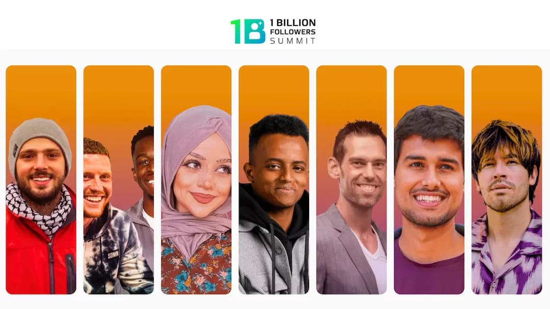 قمة المليار متابع دبي تهدف إلى دعم صناع المحتوى الرقمي في العالم