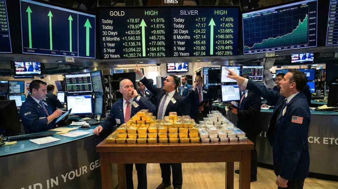 صدمة الأسواق الذهب والفضة نحو قمم ارتفاع تاريخية غير مسبوقة