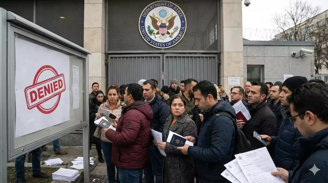 أمريكا توقف إصدار التأشيرات 75 دولة بينها 13 عربية