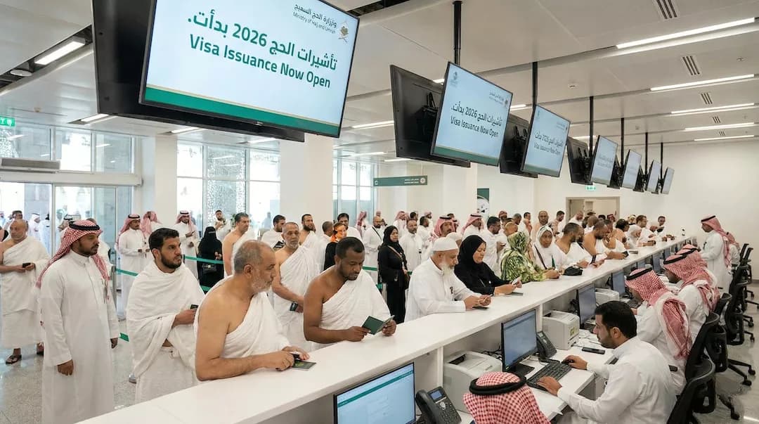 السعودية بدء إصدار تأشيرة الحج للعام 2026