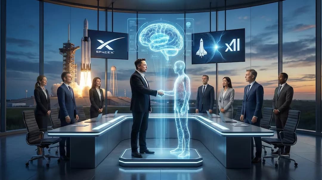 صفقة تهز عالم التكنولوجيا وتحفز عالم الأعمال ماسك يوحد SpaceX وxAI