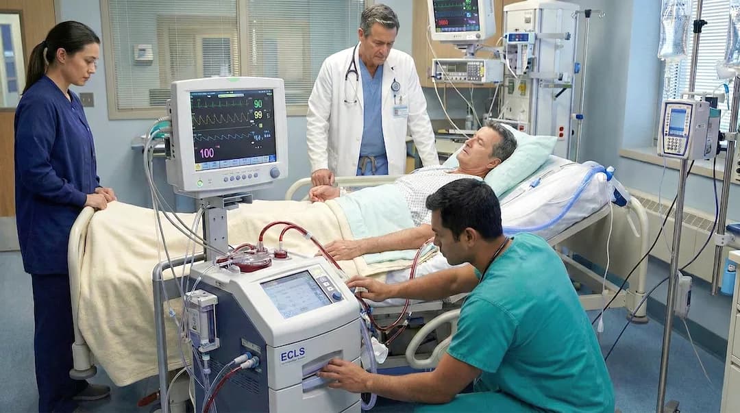 رئة صناعية خارجية تنقذ مريضا عاش دون رئتين 48 ساعة