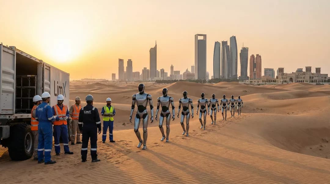 الروبوتات الصينية LimX تزحف نحو الشرق الأوسط وتغزو العالم