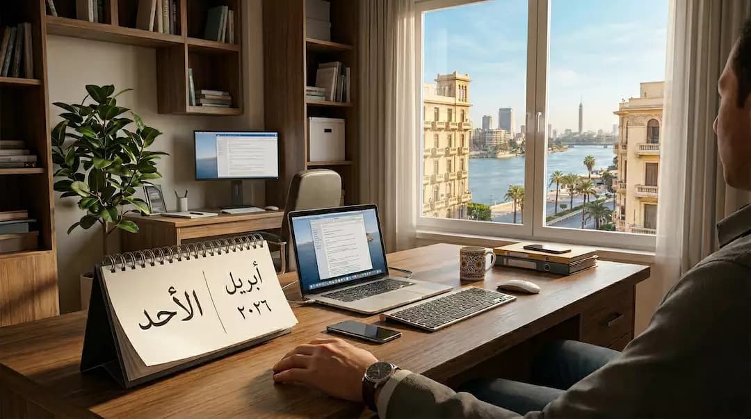 الأحد من كل أسبوع مصر تطبق منظومة العمل عن بعد اعتبارا من أبريل 2026