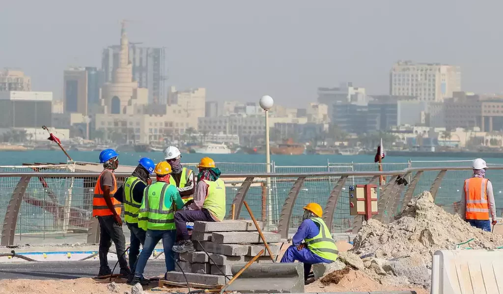 جانب من تجهيزات البنية التحتية في قطر قبيل انطلاق المونديال
