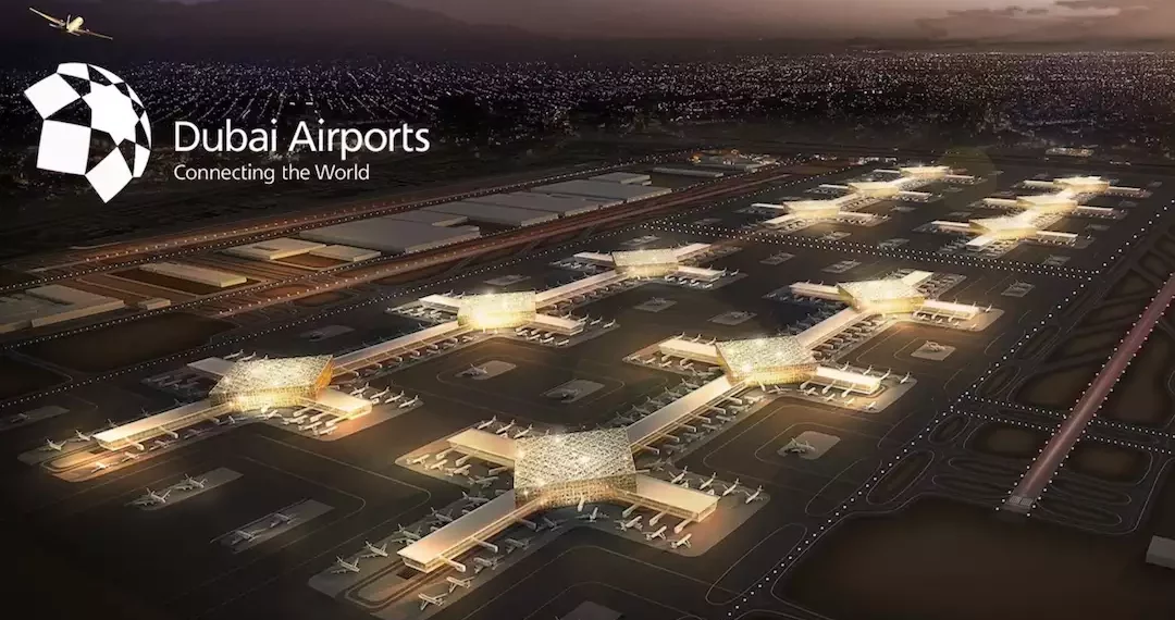 بتكلفة 128 مليار درهم حاكم دبي يعتمد تصميم مبنى مطار آل مكتوم الدولي الجديد